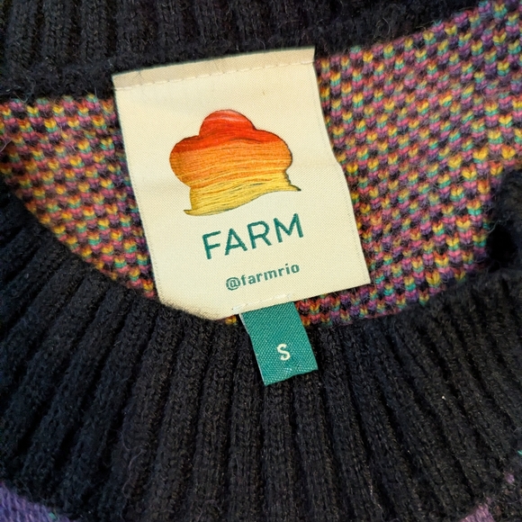 FARM Rio Women's Sweater Leopard Motif - Picture 4 of 6